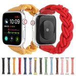 Cinturino in tessuto elastico per Apple Watch Series 6 e SE e 5 e 4 44 mm / 3 e 2 e 1 42 mm, 120mm