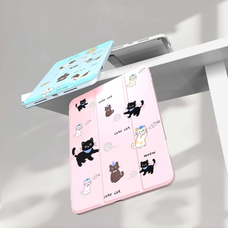 Custodia per tablet a tre ante in ecopelle Mutura XingYi Series, For iPad Air 13 2026 / 2025 / 2024, For iPad Air 11 2026 / 2025 / 2024, For iPad Pro 13 2025 / 2024