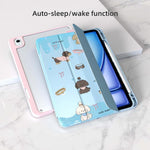 Custodia per tablet a tre ante in ecopelle Mutura XingYi Series, For iPad Air 13 2026 / 2025 / 2024, For iPad Air 11 2026 / 2025 / 2024, For iPad Pro 13 2025 / 2024