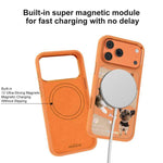 Custodia magnetica in silicone liquido con motivo di cuccioli reciproci, For iPhone 17 Pro Max, For iPhone 17 Pro