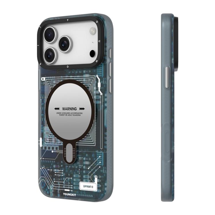 Custodia magnetica rigida in PC della serie YOUNGKIT Technology IMD, For iPhone 17 Pro Max, For iPhone 17 Pro, For iPhone 17, For iPhone Air