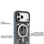 Custodia magnetica rigida in PC della serie YOUNGKIT Technology IMD, For iPhone 17 Pro Max, For iPhone 17 Pro, For iPhone 17, For iPhone Air