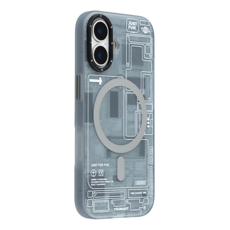 Custodia magnetica rigida in PC della serie YOUNGKIT Technology IMD, For iPhone 17 Pro Max, For iPhone 17 Pro, For iPhone 17, For iPhone Air