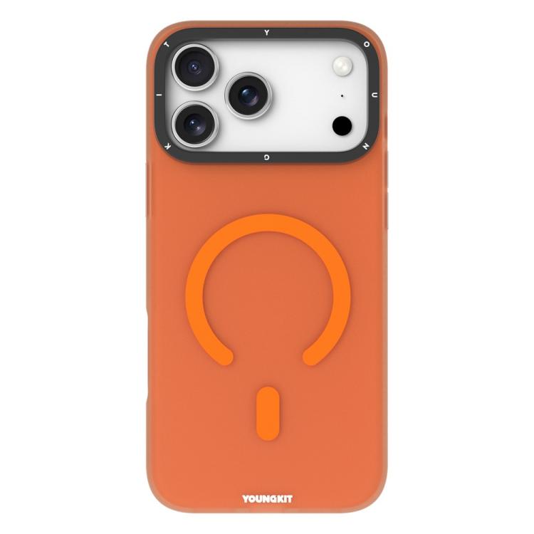 Custodia magnetica per telefono YOUNGKIT in PET TPU opaco., For iPhone 17 Pro Max, For iPhone 17 Pro