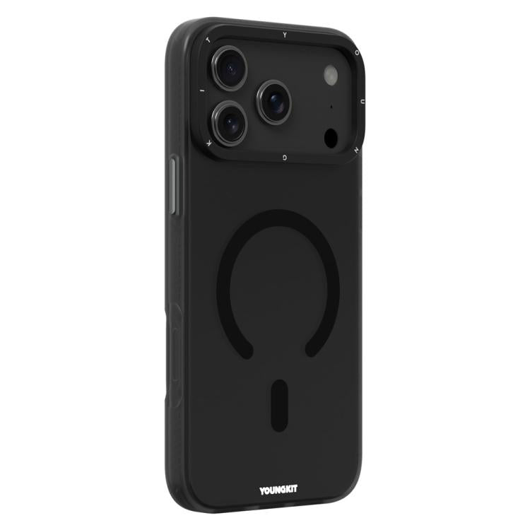 Custodia magnetica per telefono YOUNGKIT in PET TPU opaco., For iPhone 17 Pro Max, For iPhone 17 Pro