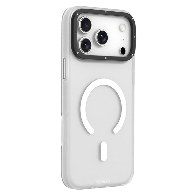 Custodia magnetica per telefono YOUNGKIT in PET TPU opaco., For iPhone 17 Pro Max, For iPhone 17 Pro