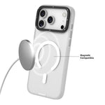Custodia magnetica per telefono YOUNGKIT in PET TPU opaco., For iPhone 17 Pro Max, For iPhone 17 Pro
