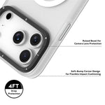 Custodia magnetica per telefono YOUNGKIT in PET TPU opaco., For iPhone 17 Pro Max, For iPhone 17 Pro