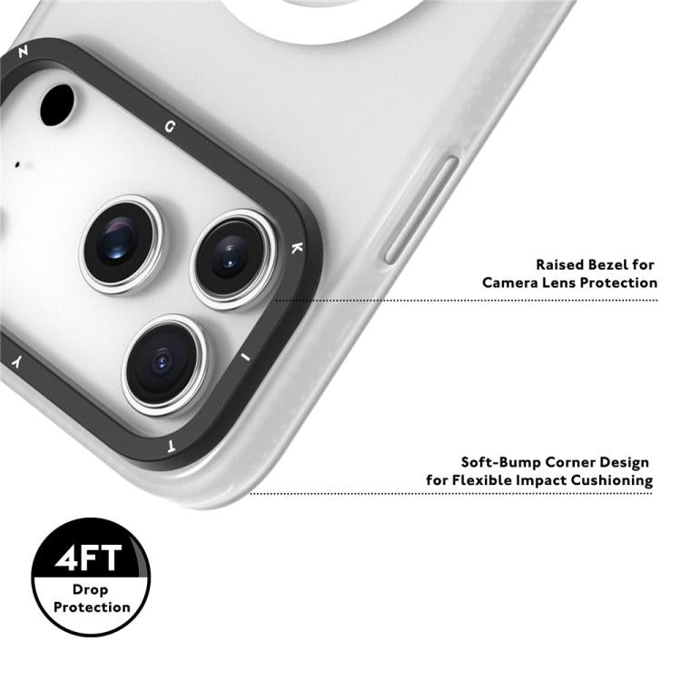 Custodia magnetica per telefono YOUNGKIT in PET TPU opaco., For iPhone 17 Pro Max, For iPhone 17 Pro