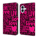 Custodia portafoglio in ecopelle effetto cristallo per iPhone 16