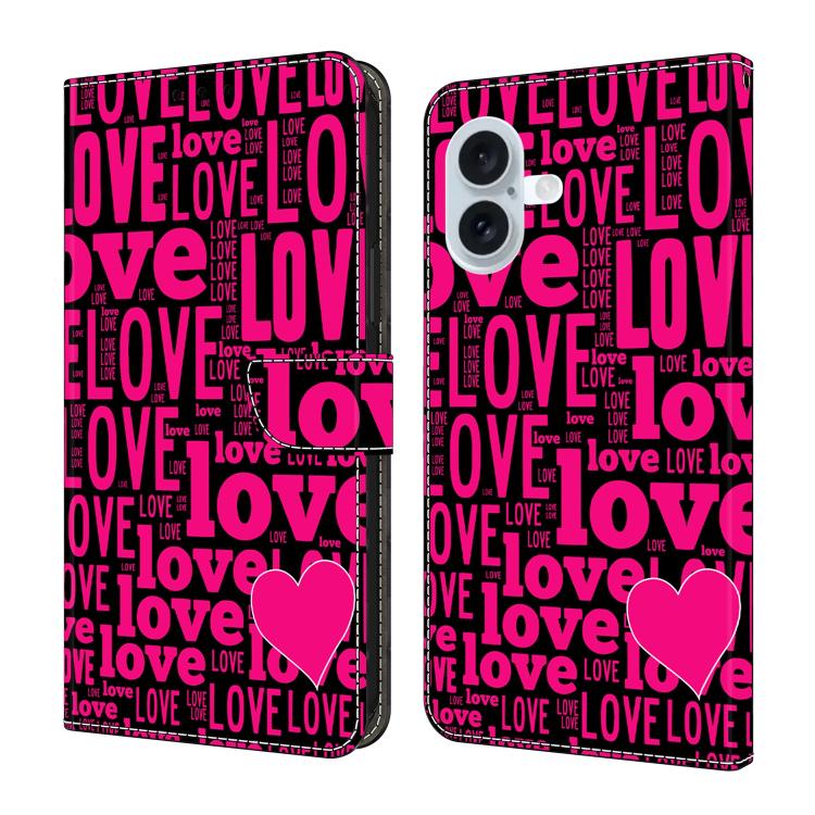 Custodia portafoglio in ecopelle effetto cristallo per iPhone 16