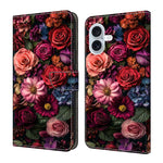 Custodia portafoglio in ecopelle effetto cristallo per iPhone 16