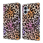 Custodia portafoglio in ecopelle effetto cristallo per iPhone 16