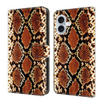 Custodia portafoglio in ecopelle effetto cristallo per iPhone 16