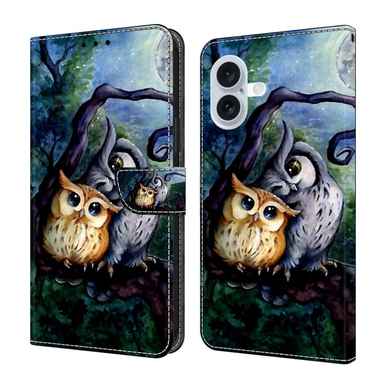 Custodia portafoglio in ecopelle effetto cristallo per iPhone 16