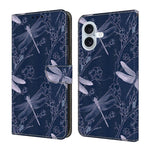 Custodia portafoglio in ecopelle effetto cristallo per iPhone 16