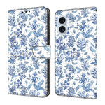 Custodia portafoglio in ecopelle effetto cristallo per iPhone 16