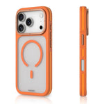 YOUNGKIT Custodia ibrida magnetica per telefono con finitura opaca TPU/PC effetto sabbia rocciosa., For iPhone 17 Pro Max, For iPhone 17 Pro