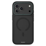 YOUNGKIT Custodia ibrida magnetica per telefono con finitura opaca TPU/PC effetto sabbia rocciosa., For iPhone 17 Pro Max, For iPhone 17 Pro