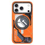 Custodia magnetica per telefono YOUNGKIT Starship Series con supporto girevole in TPU IMD, For iPhone 17 Pro Max, For iPhone 17 Pro