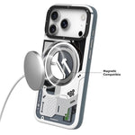 Custodia magnetica per telefono YOUNGKIT Starship Series con supporto girevole in TPU IMD, For iPhone 17 Pro Max, For iPhone 17 Pro
