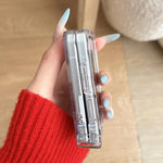 Cover per telefono con motivo floreale e gazza., For Samsung Galaxy Z Flip7 5G, For Samsung Galaxy Z Flip6, For Samsung Galaxy Z Flip5
