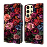 Custodia per telefono in ecopelle con effetto cristallo., For Samsung Galaxy S25 Ultra 5G