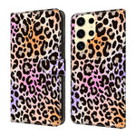 Custodia per telefono in ecopelle con effetto cristallo., For Samsung Galaxy S25 Ultra 5G