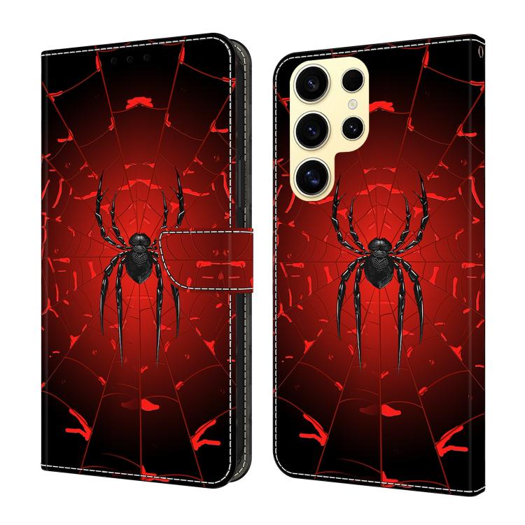 Custodia per telefono in ecopelle con effetto cristallo., For Samsung Galaxy S25 Ultra 5G