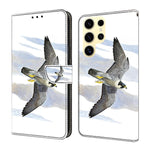 Custodia per telefono in ecopelle con effetto cristallo., For Samsung Galaxy S25 Ultra 5G