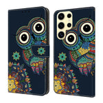 Custodia per telefono in ecopelle con effetto cristallo., For Samsung Galaxy S25 Ultra 5G