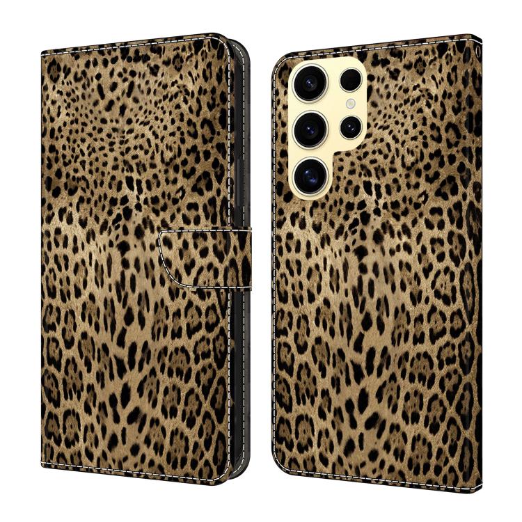 Custodia per telefono in ecopelle con effetto cristallo., For Samsung Galaxy S25 Ultra 5G