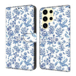 Custodia per telefono in ecopelle con effetto cristallo., For Samsung Galaxy S25 Ultra 5G