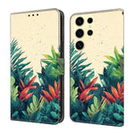Custodia per telefono in ecopelle con effetto cristallo., For Samsung Galaxy S25 Ultra 5G