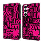 Custodia per telefono in ecopelle con effetto cristallo., For Samsung Galaxy S22 5G