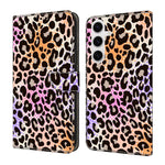 Custodia per telefono in ecopelle con effetto cristallo., For Samsung Galaxy S22 5G