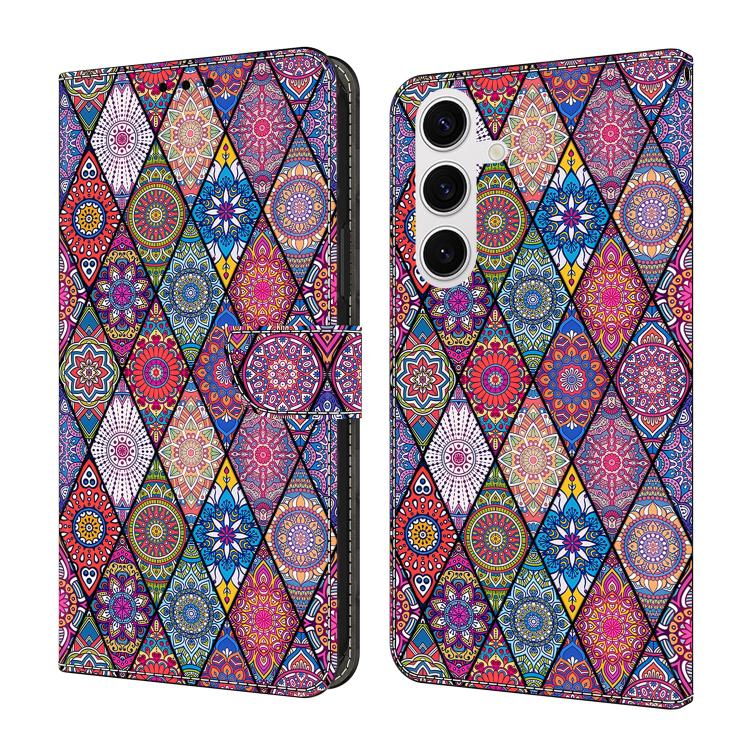 Custodia per telefono in ecopelle con effetto cristallo., For Samsung Galaxy S22 5G