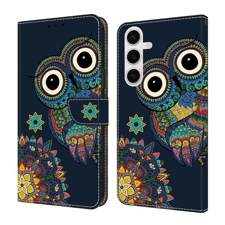 Custodia per telefono in ecopelle con effetto cristallo., For Samsung Galaxy S22 5G