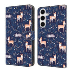Custodia per telefono in ecopelle con effetto cristallo., For Samsung Galaxy S22 5G