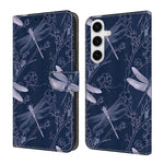 Custodia per telefono in ecopelle con effetto cristallo., For Samsung Galaxy S22 5G
