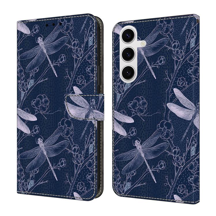 Custodia per telefono in ecopelle con effetto cristallo., For Samsung Galaxy S22 5G
