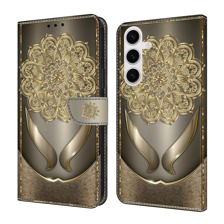 Custodia per telefono in ecopelle con effetto cristallo., For Samsung Galaxy S22 5G