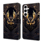 Custodia per telefono in ecopelle con effetto cristallo., For Samsung Galaxy S22 5G