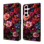 Custodia per telefono in ecopelle con effetto cristallo., For Samsung Galaxy S22+ 5G