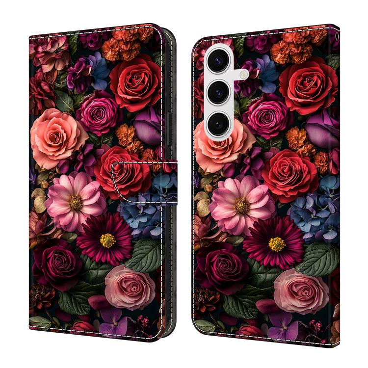 Custodia per telefono in ecopelle con effetto cristallo., For Samsung Galaxy S22+ 5G