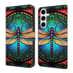 Custodia per telefono in ecopelle con effetto cristallo., For Samsung Galaxy S22+ 5G