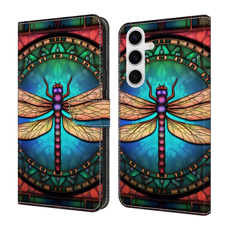 Custodia per telefono in ecopelle con effetto cristallo., For Samsung Galaxy S22+ 5G