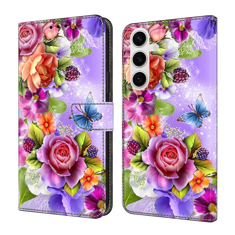 Custodia per telefono in ecopelle con effetto cristallo., For Samsung Galaxy S22+ 5G