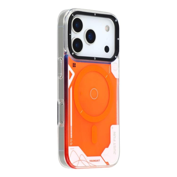 Custodia magnetica per telefono YOUNGKIT serie Galaxy-Rainbow, For iPhone 17 Pro Max, For iPhone 17 Pro