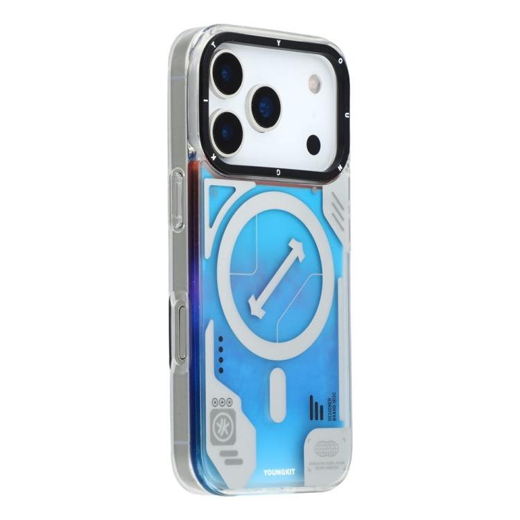 Custodia magnetica per telefono YOUNGKIT serie Galaxy-Rainbow, For iPhone 17 Pro Max, For iPhone 17 Pro